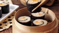 Makin banyak varian dim sum kekinian, contohnya Dimsum Sushi buatan Lilplate yang citarasanya unik dan tanpa pengawet. Foto: Instagram @lil.plate