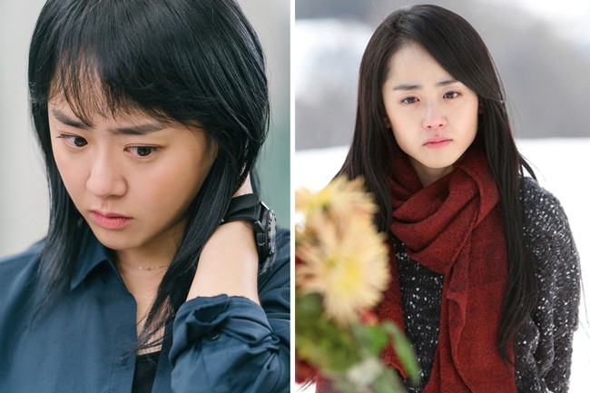 Bak vampir, kecantikan Moon Geun Young tak pudar di umur 33 tahun. Bahkan, penampilannya dalam drama Korea Cinderella’s Sister (2010) dan Catch the Ghost (2019) tak banyak berubah. Foto: dok KBS2, dok tvN