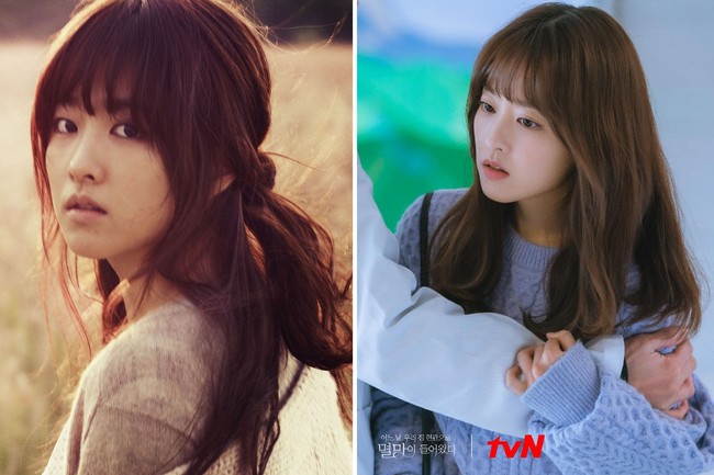 Park Bo Young menambah deretan panjang aktris pemilik wajah baby face. Ia terlihat cantik awet muda di umur 31 tahun. Inilah penampilannya dalam film A Werewolf Boy (2012) dan drakor Doom at Your Service (2021). Foto: dok JTBC