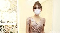 Amanda Manopo juga ingin menunjukkan rasa toleransinya kepada mereka yang berpuasa. (Foto: Noel/detikcom) 