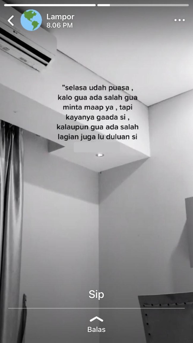 Definisi pengin minta maaf tapi nggak mau disalahin. Jadi minta maafnya ikhlas nggak nih kira-kira? Foto: Twitter/@txtdrstoryWA
