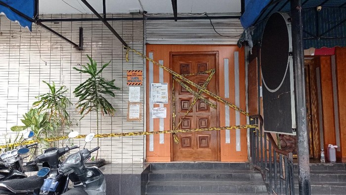 Kafe yang jadi lokasi pengeroyokab Brimob dan Kopassus disegel Pemprov DKI