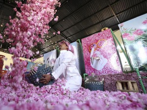 Foto: Kota Mawar di Arab Saudi