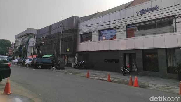 Lokasi pengeroyokan ke anggota Brimob dan Kopassus.