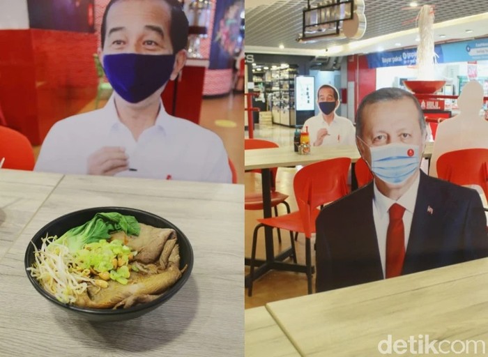 Makan semeja bareng Jokowi Di Restoran Ini Bisa Makan Satu Meja Bareng Jokowi dan Joe Biden