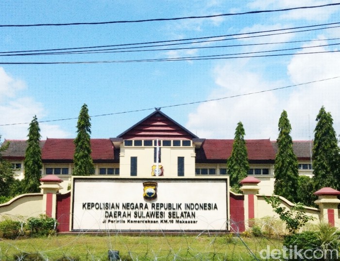 Mapolda Sulsel (Hermawan/detikcom).