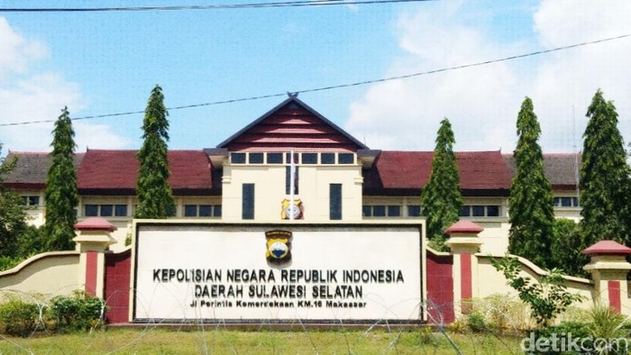 Mapolda Sulsel (Hermawan/detikcom).