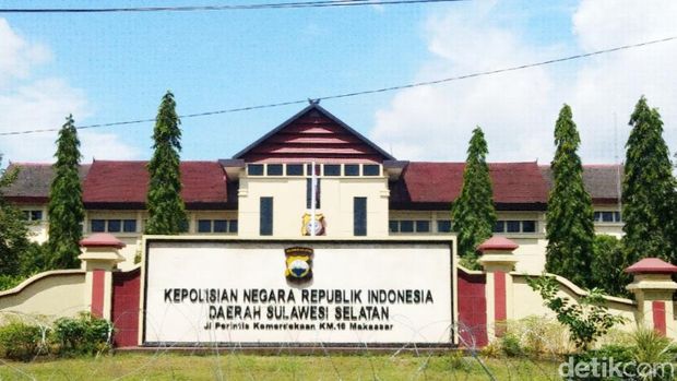 Mapolda Sulsel (Hermawan/detikcom).