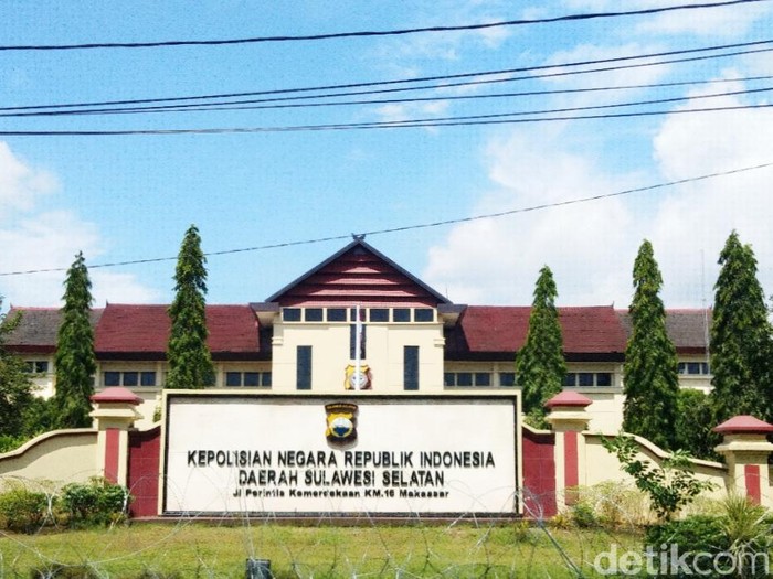 Mapolda Sulsel (Hermawan/detikcom).