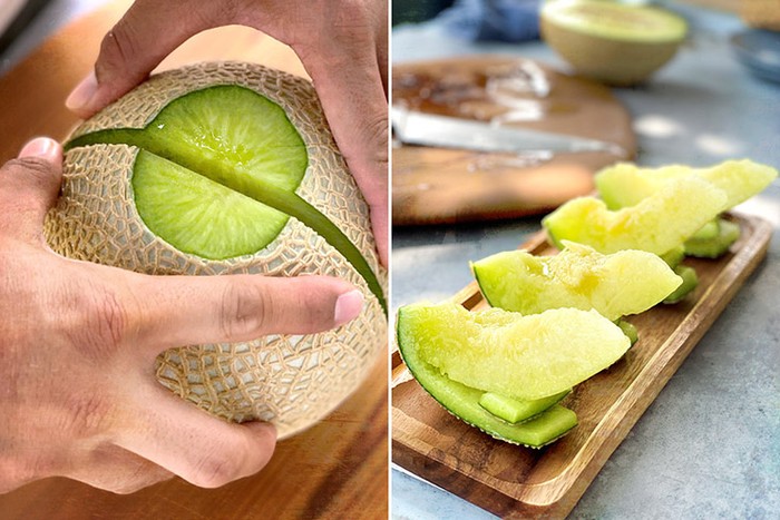 Melon Jepang Melon Jepang Dimanjakan dengan Iringan Musik dan Dipijat