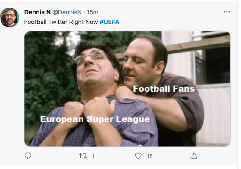 Meme European Super League