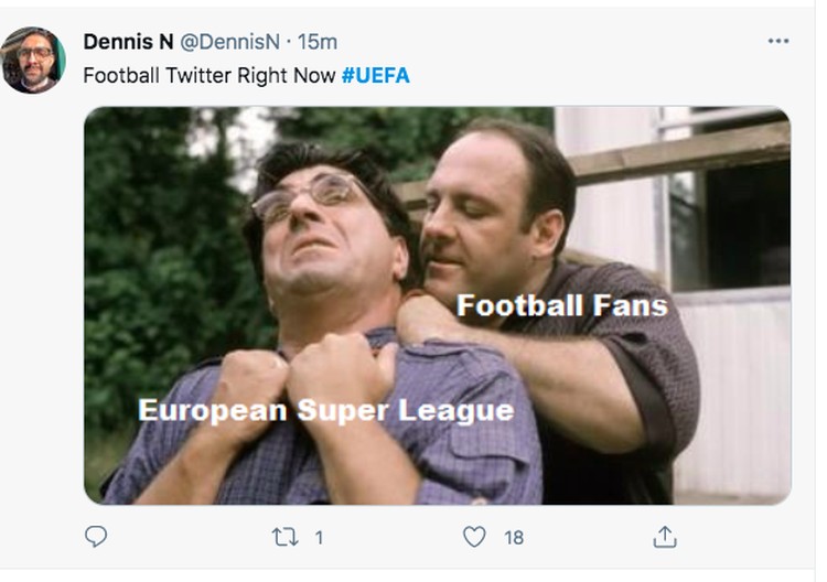 Meme European Super League Meme European Super League
