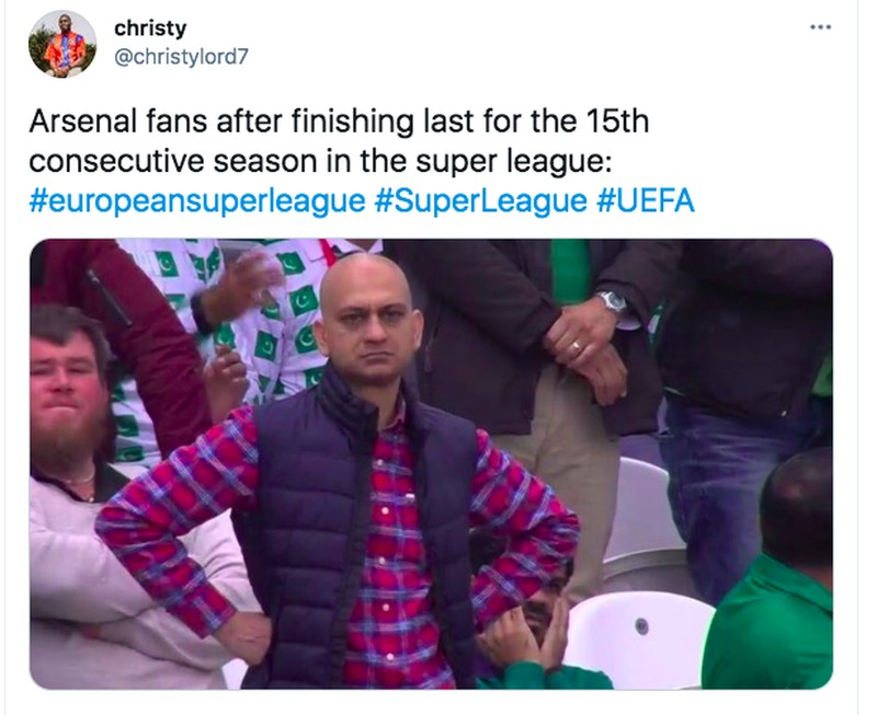 Meme European Super League