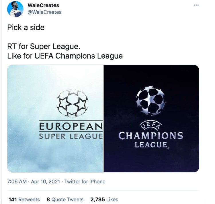 Meme European Super League
