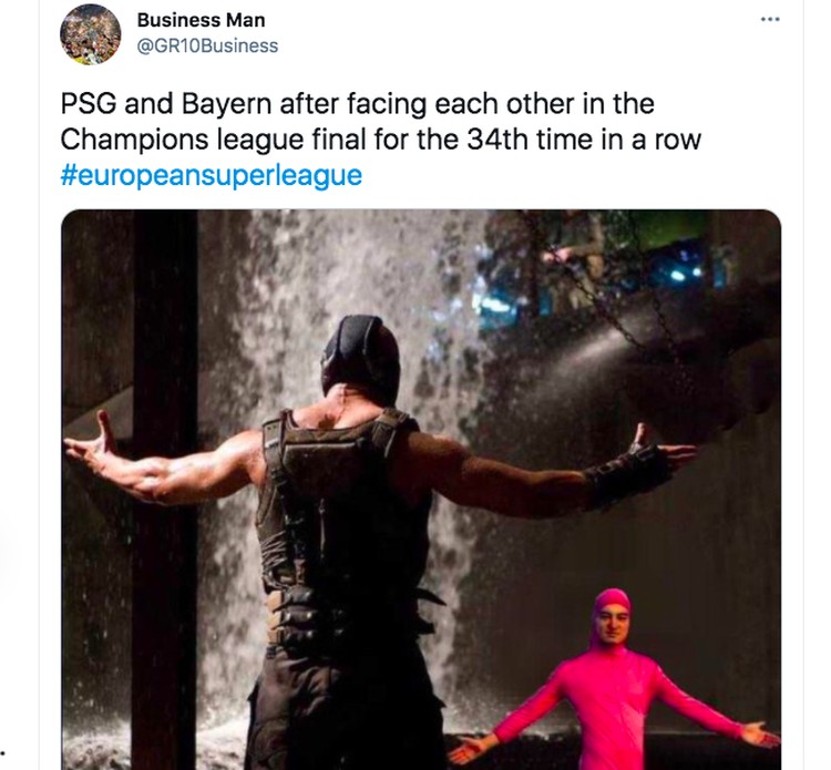 Meme European Super League Meme European Super League