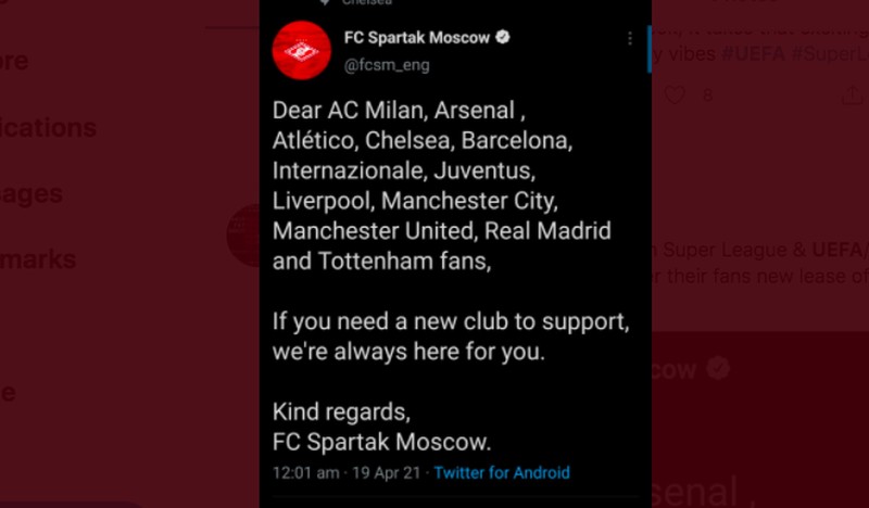 Meme European Super League