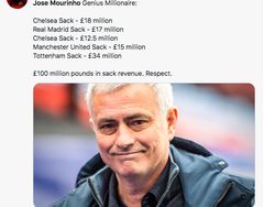 Dipecat Tottenham, Netizen Bilang Mourinho Pahlawan
