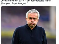 Dipecat Tottenham, Netizen Bilang Mourinho Pahlawan