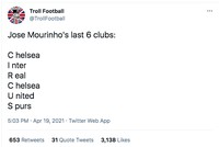 Meme Mourinho Dipecat