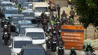 Kemacetan diketahui terjadi imbas proyek galian yang berada di jalan tersebut.
