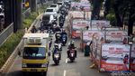 Potret Kemacetan di Tendean Gegara Proyek Galian