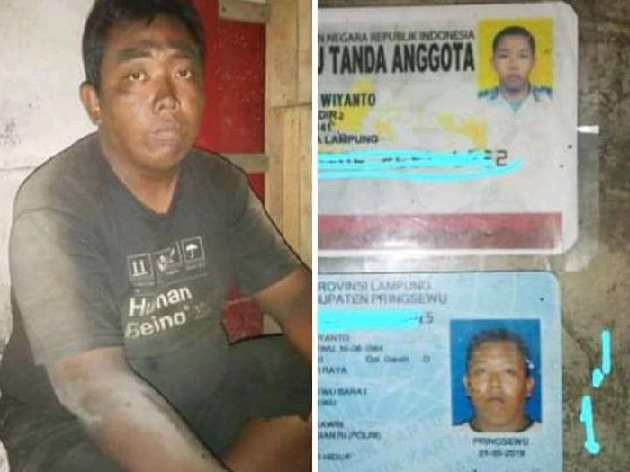Seorang anggota polisi Brigadir Agus Wiyanto sempat terlantar 10 hari di Merak, Banten. Anggota Polda Lampung kini dalam perawatan di RSJ Lampung. (dok Istimewa)