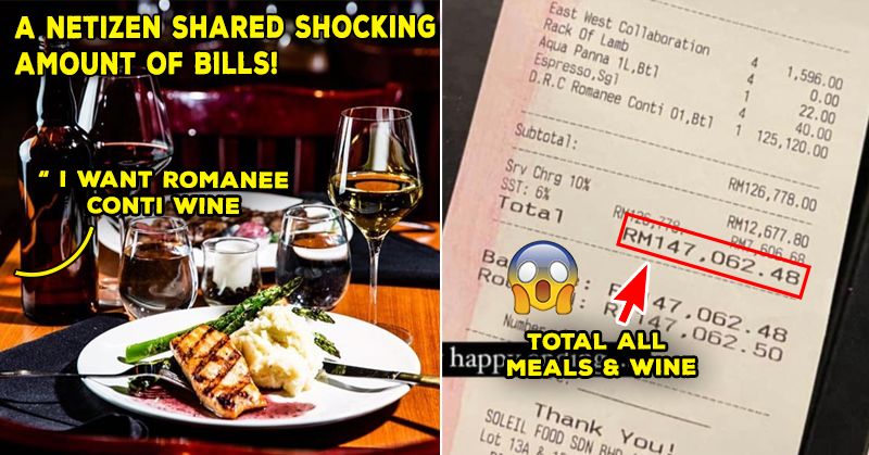 Tak Tanya Harga, Bon Makan Pengunjung Restoran Ini Capai Rp 518 Juta!