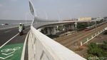 Foto: Uji Coba Flyover Cakung