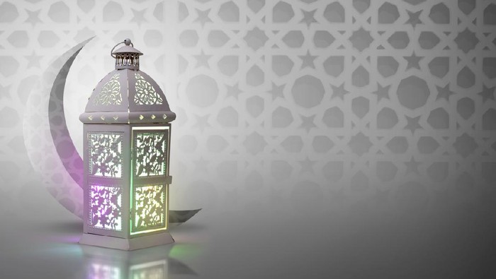 Arabic lantern, Ramadan kareem background