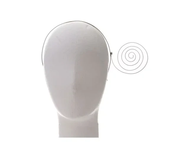 Disebut mirip kepala Princess Leia, bando berbentuk unik dari Maria Francesca Pepe ini berharga US$ 304 atau Rp 4,4 juta. (Foto: Instagram)