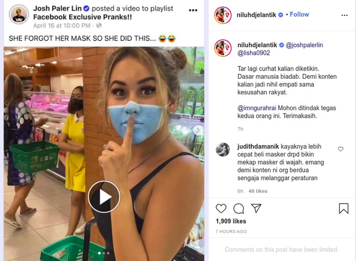 Bule prank ga pakai masker di Bali