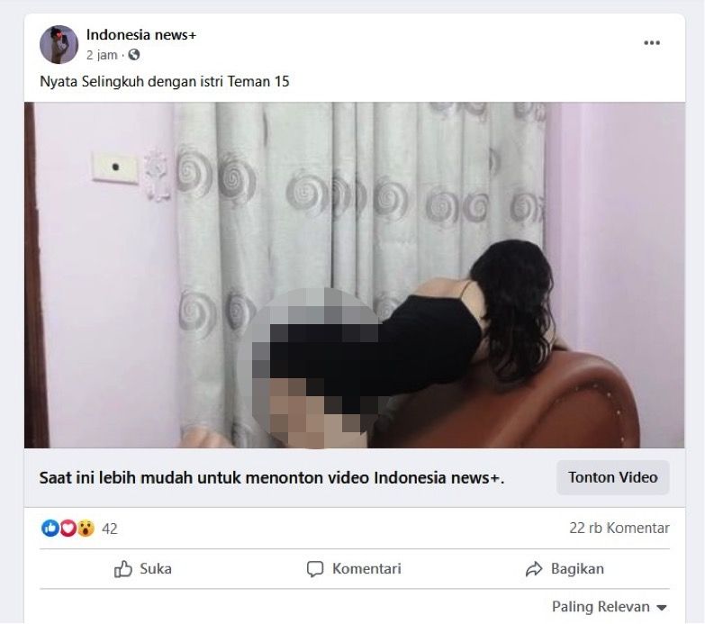 Facebook Kena Tag Link Porno yang merupakan phising
