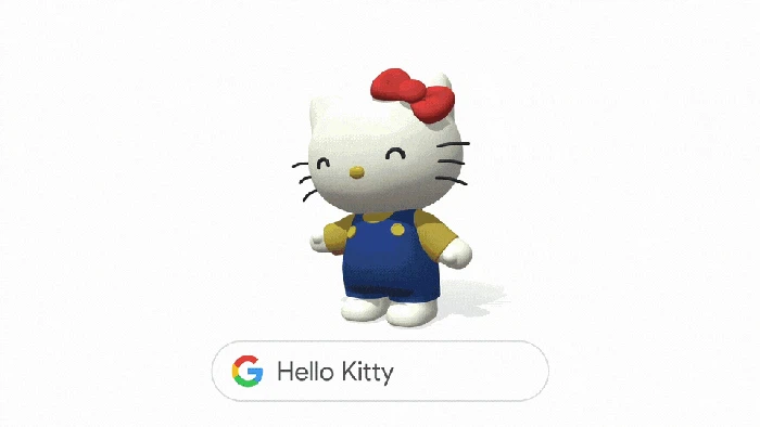 Fitur Google AR Karakter Jepang