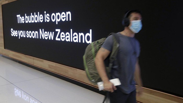 Kegembiraan campur haru travel bubble Selandia Baru-Australia