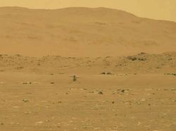 Momen Bersejarah Pertama Kali Helikopter Terbang di Mars