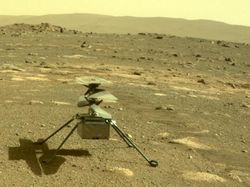 Momen Bersejarah Pertama Kali Helikopter Terbang di Mars