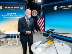 Momen Bersejarah Pertama Kali Helikopter Terbang di Mars