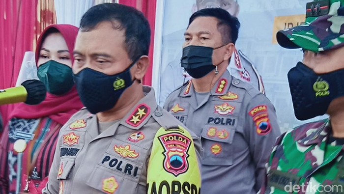 Kapolda Jateng Irjen Pol Ahmad Luthfi di Klaten, Selasa (20/4/2021).