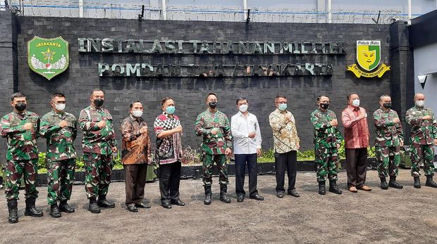 KSAD Jenderal TNI Andika Perkasa resmikan tahanan militer berbasis AI di Pomdam Jaya