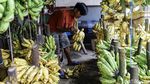 Lesunya Penjualan Pisang di Pasar Kebayoran Lama