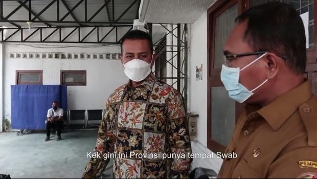 Musa Rajeckshah alias Ijeck Sidak ke Dinkes Sumut