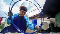 Pada Ramadhan tahun lalu, Abdul Manaf menjual hingga 35 unit bedug.
