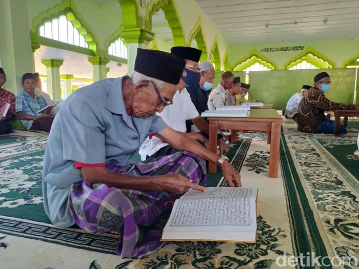 Semaan Al-Quran yang berlangsung di Masjid Agung Magelang, Kota Magelang, Selasa (20/4/2021).