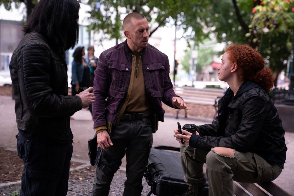 Salah satu cuplikan The Falcon and The Winter Soldier.