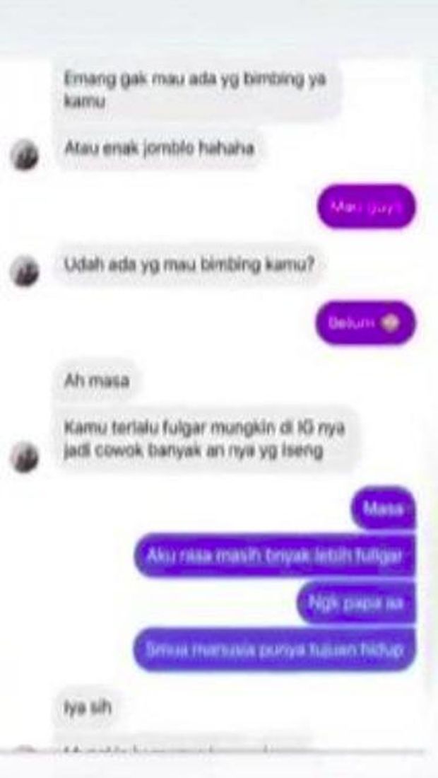 Tisya Erni ungkap isi direct messsage Sule