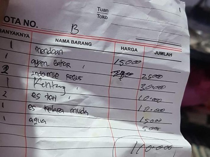 Viral Kisah Warung Getok Harga di Bukit Bintang, Ini Kata Satpol PP Viral Kisah Warung Getok Harga di Bukit Bintang, Ini Kata Satpol PP