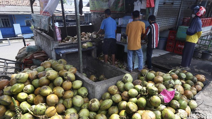 Berkah Pedagang Kelapa Muda Di Bulan Ramadhan 8213