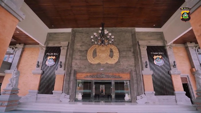 Gedung Polda Bali (YouTube Bid Humas Polda Bali)