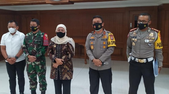 Gubernur khofifah dan forkopimda jatim