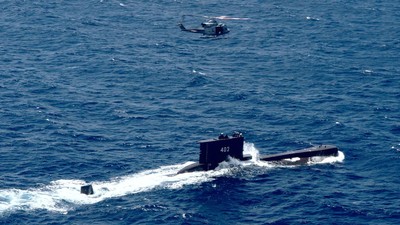 Lihat Lagi Proses Pencarian KRI Nanggala-402 yang Hilang di Perairan Bali